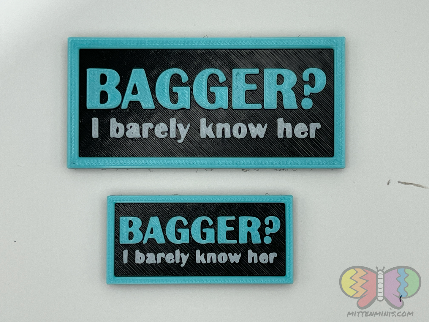 Bagger? I Barely Know Her - patch